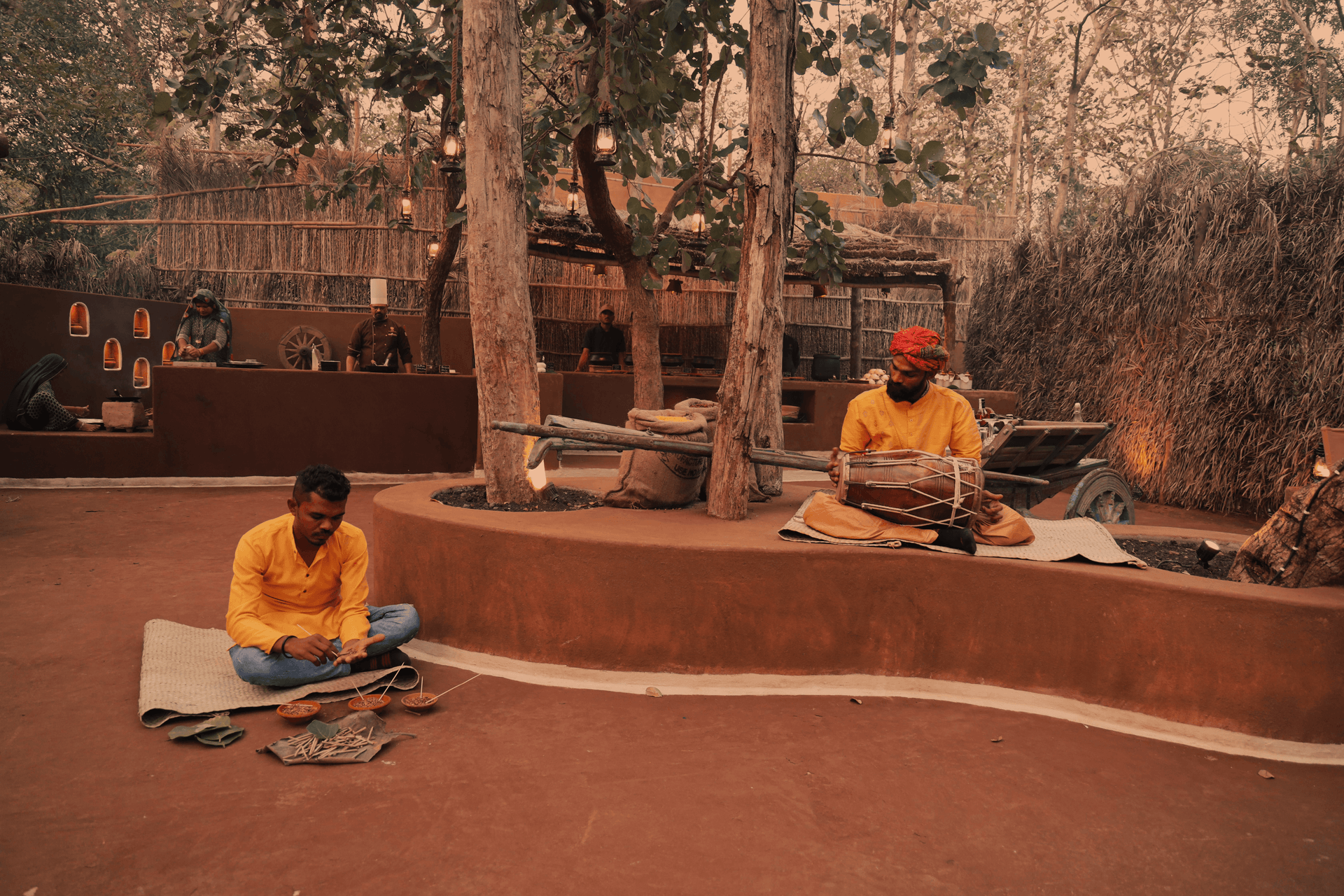 Khakarbadi Dining Area