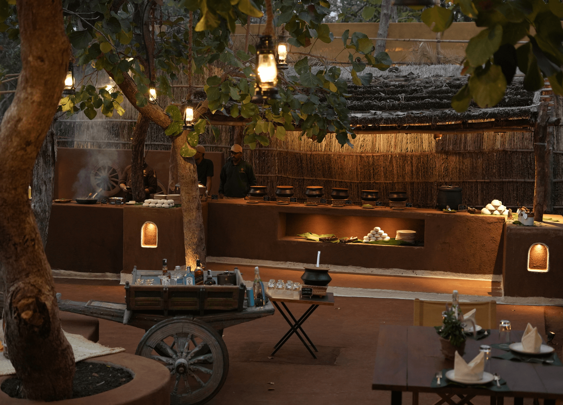 Khakarbadi Dining Area