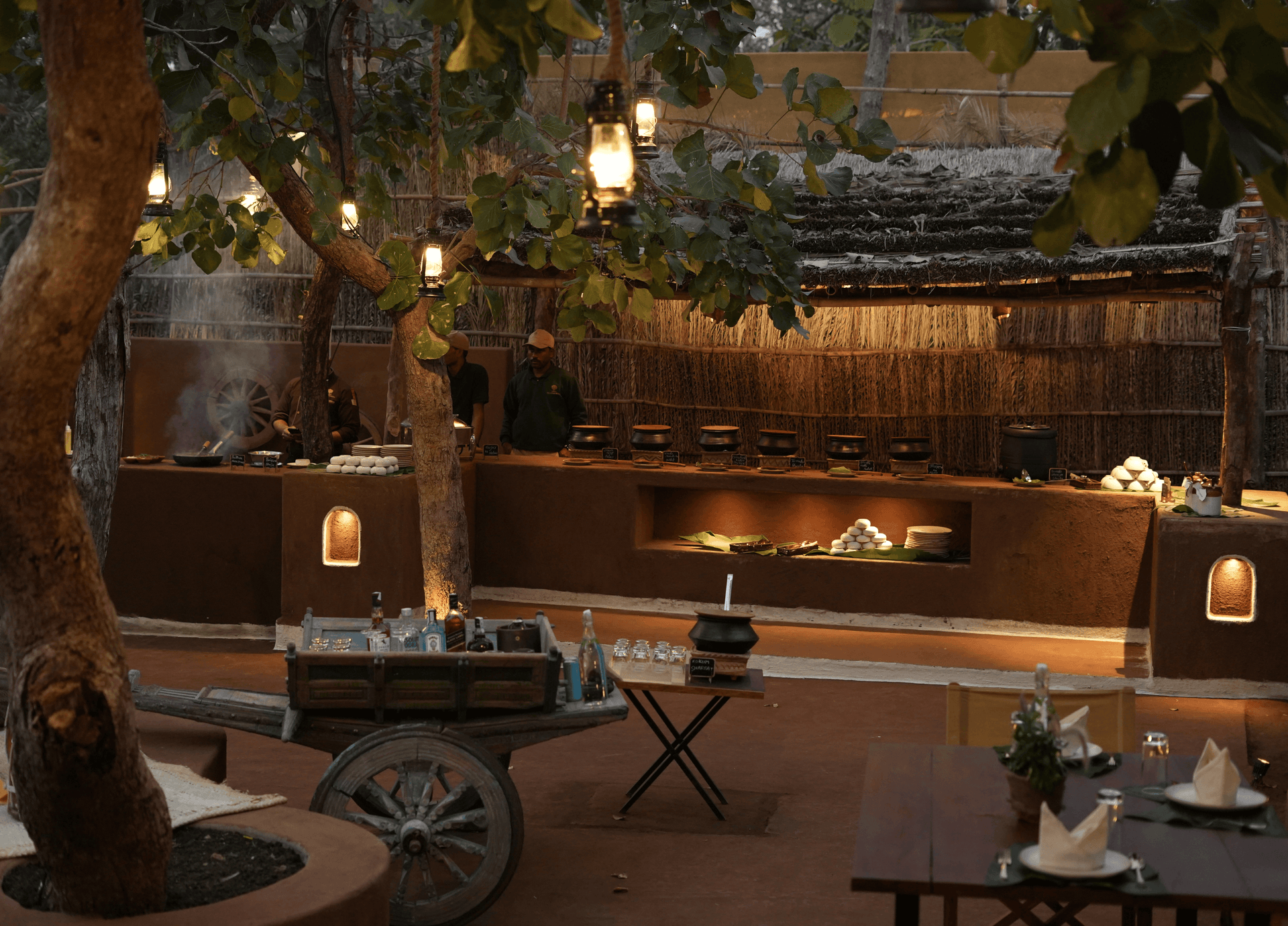 Khakarbadi Dining Area